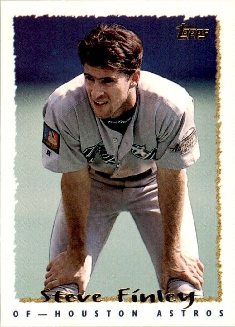 1995 Topps Steve Finley Baseball Cards #626