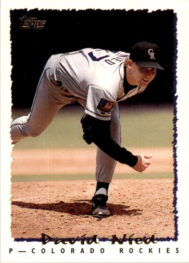 1995 Topps David Nied Baseball Cards #594