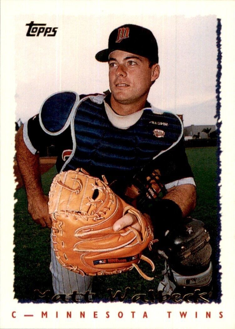 1995 Topps Matt Walbeck Baseball Cards #471