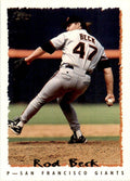 1995 Topps Rod Beck Baseball Cards #417