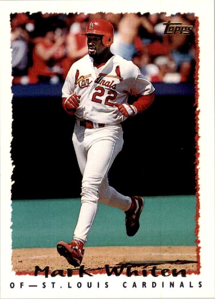 1995 Topps Mark Whiten Baseball Cards #409