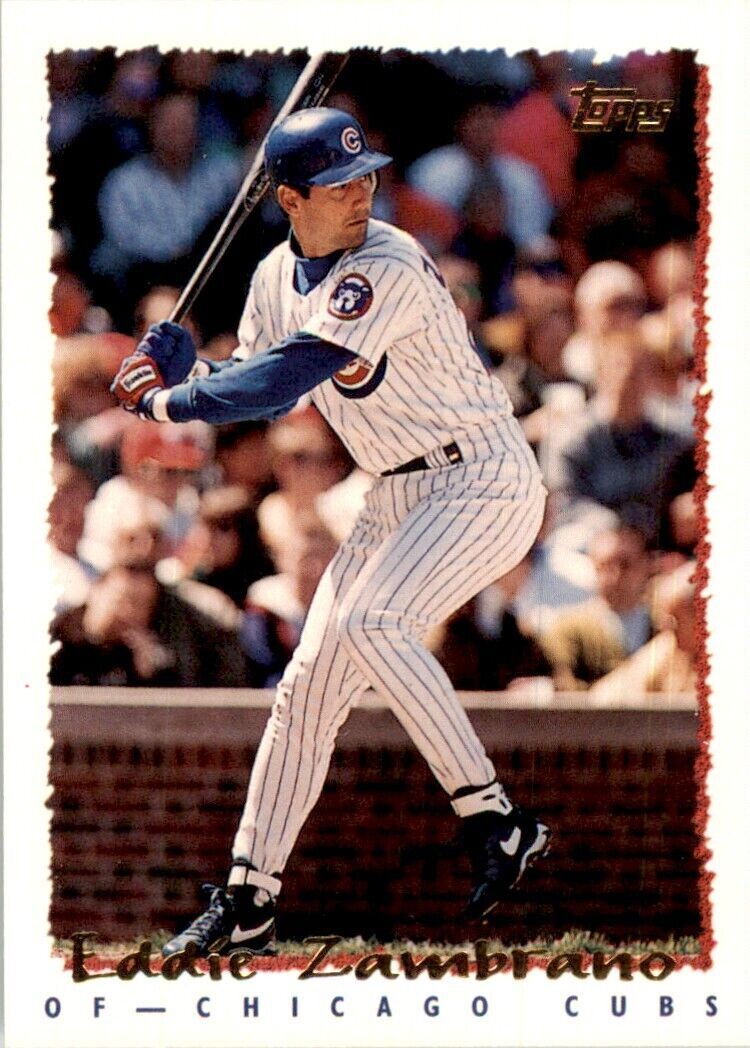 1995 Topps Eddie Zambrano Baseball Cards #34