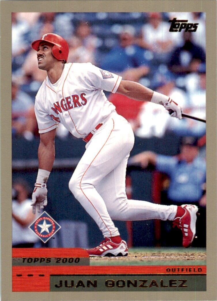 2000 Topps Juan Gonzalez Baseball Cards #40