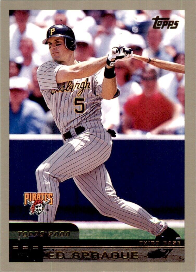 2000 Topps Ed Sprague Baseball Cards #83