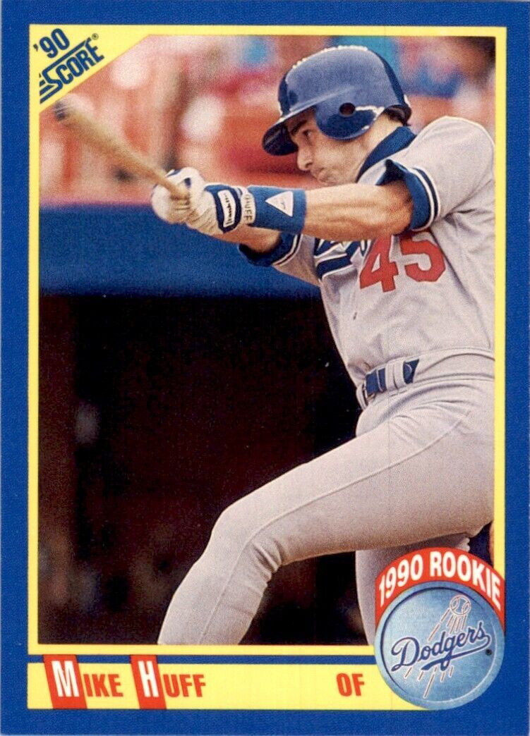 1990 Score Mike Huff Baseball  Cards #597