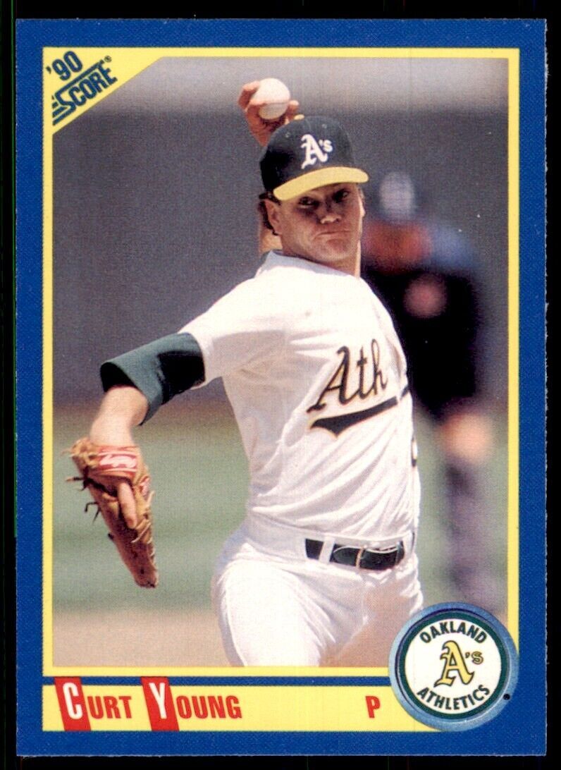 1990 Score Curt Young Baseball Cards #533