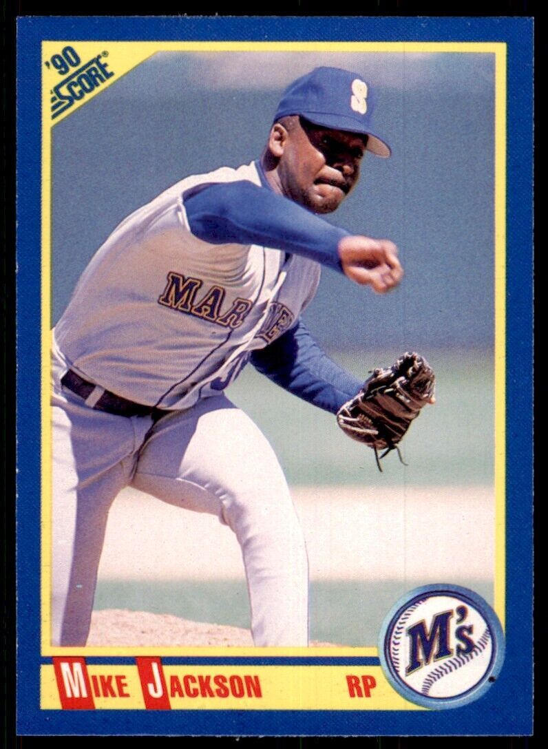 1990 Score Mike Jackson Baseball Cards #546