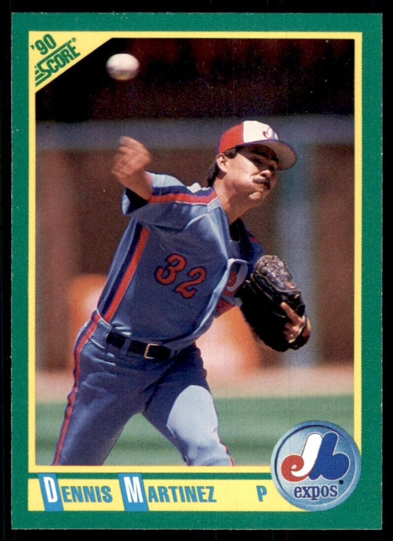 1990 Score Dennis Martinez Baseball Cards #47