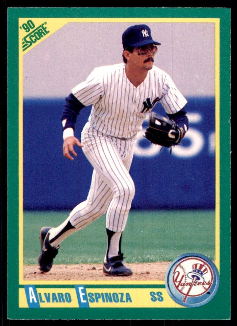 1990 Score Alvaro Espinoza Baseball Cards #101