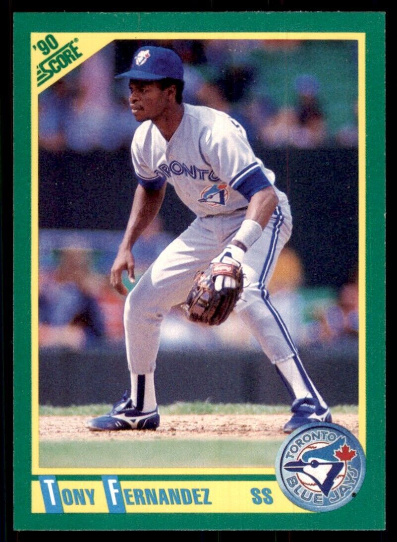 1990 Score Tony Fernandez Baseball Cards #89