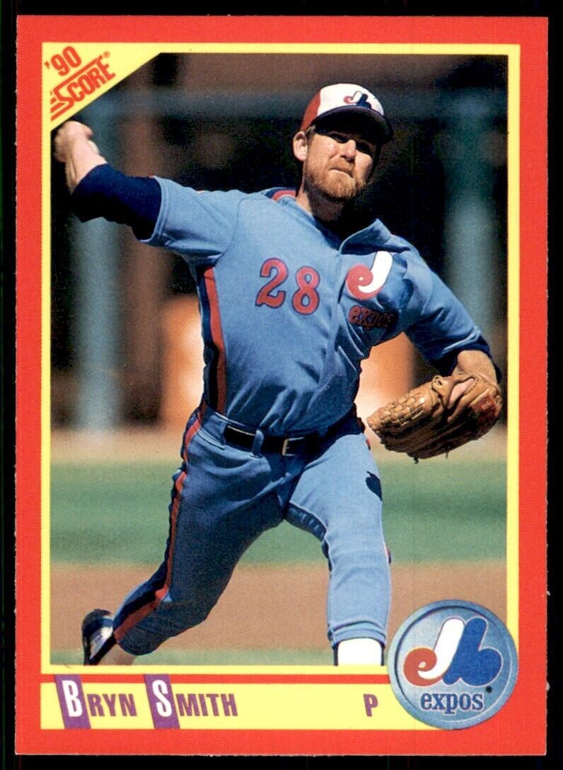 1990 Score Bryn Smith Baseball Cards #419