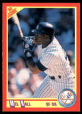 1990 Score Mel Hall Baseball Cards #383