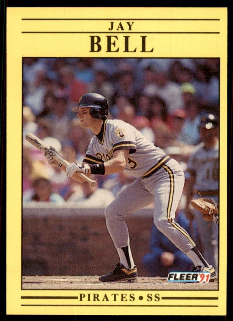 1991 Fleer Jay Bell Baseball Cards #31