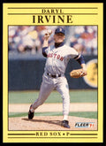 1991 Fleer Daryl Irvine Baseball Cards #98