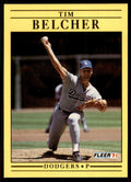 1991 Fleer Tim Belcher Baseball Cards #194