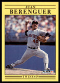 1991 Fleer Juan Berenguer Baseball Cards #604