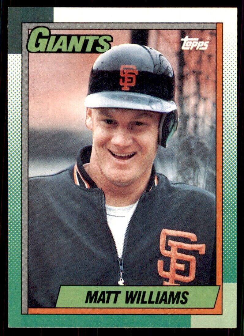 1990 Topps Matt Williams Baseball Cards #41