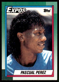 1990 Topps Pascual Perez Baseball Cards #278