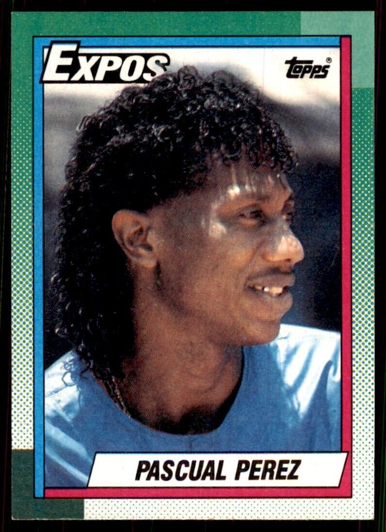 1990 Topps Pascual Perez Baseball Cards #278