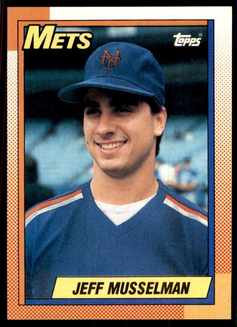 1990 Topps Jeff Musselman Baseball Cards #382