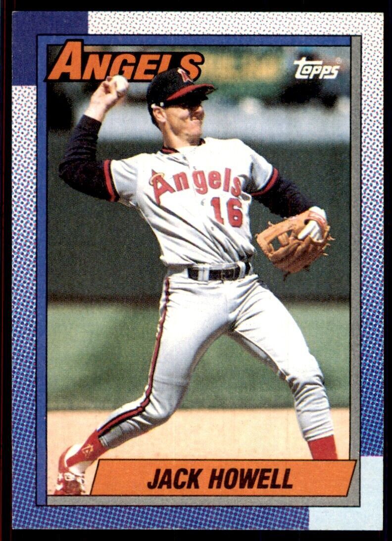 1990 Topps Jack Howell Baseball Cards #547