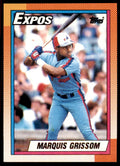 1990 Topps Marquis Grissom Baseball Cards #714