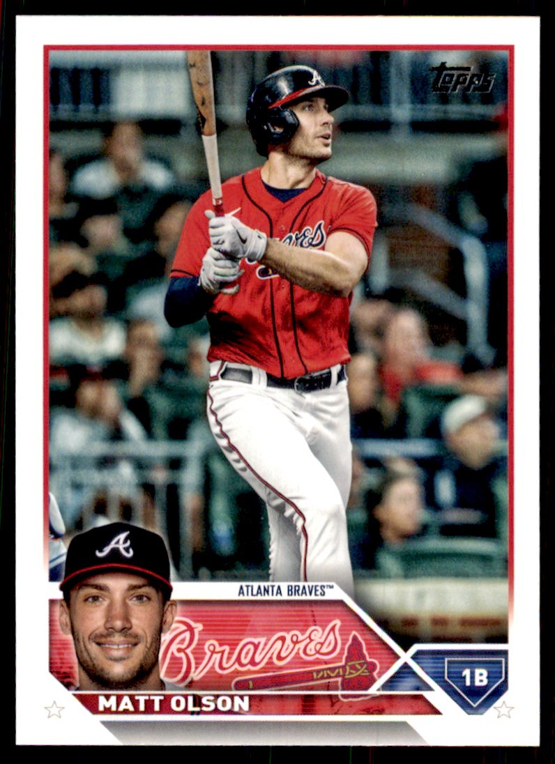 2023 Topps Matt Olson Baseballl Cards #481