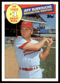 1985 Topps Jeff Burroughs Baseball Cards #272