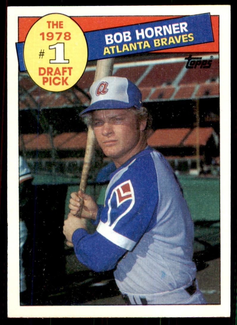 1985 Topps Bob Horner Baseball Cards #276
