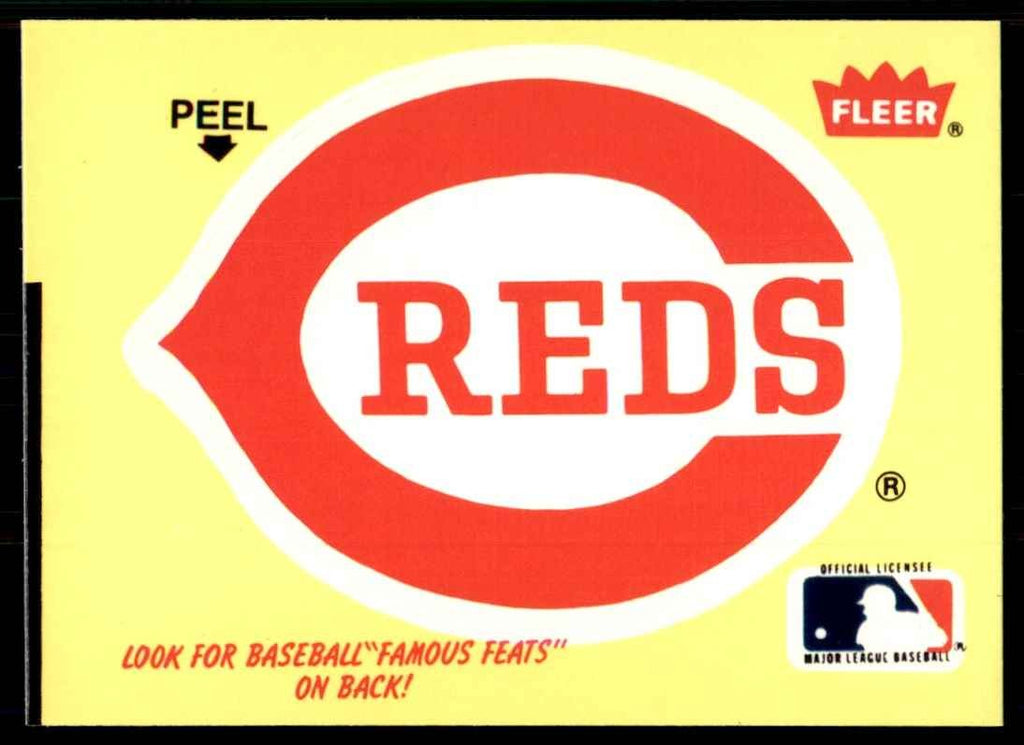 1986 Fleer Sluggers vs. Pitchers Cinncinatti Reds BaseBall Cards #4