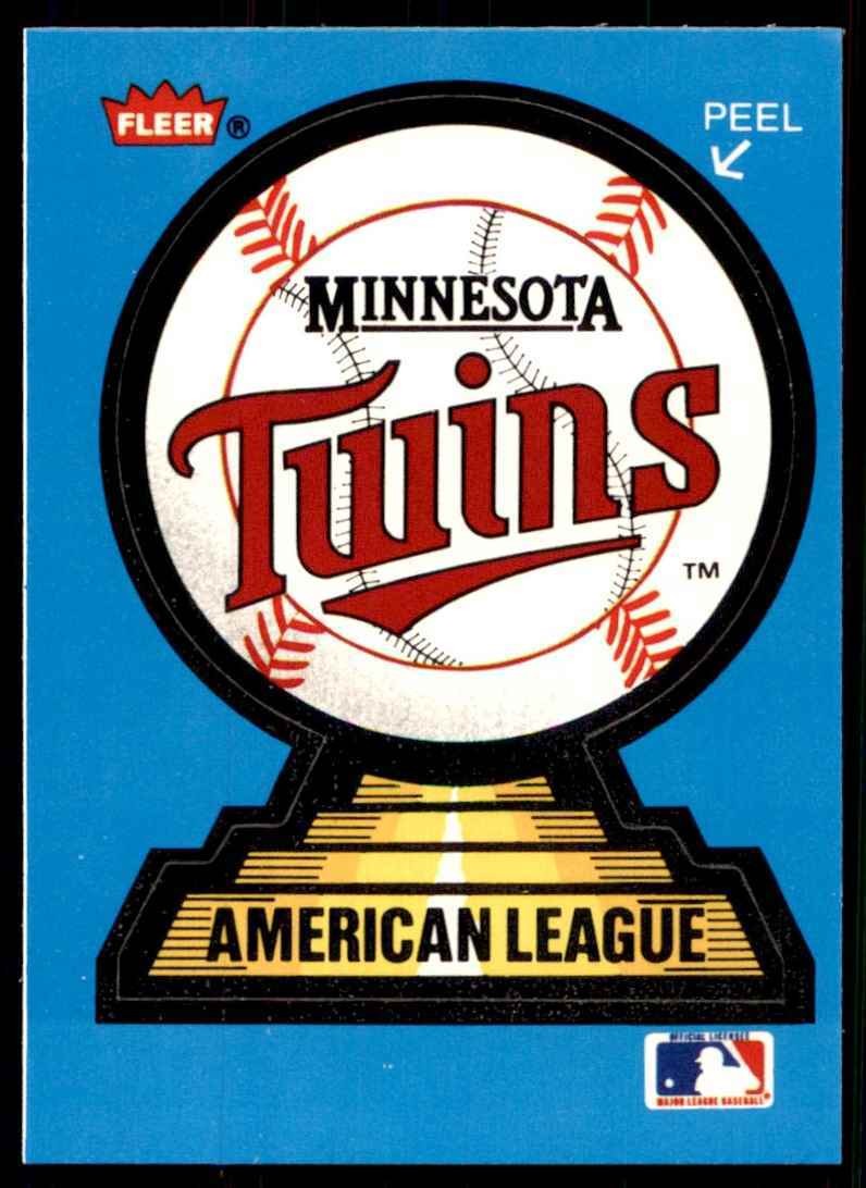 1987 Fleer League Leaders Twins/Astros Baseball Cards