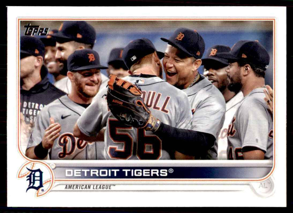 2022 Topps Detroit Tigers Team Baseball Cards #640