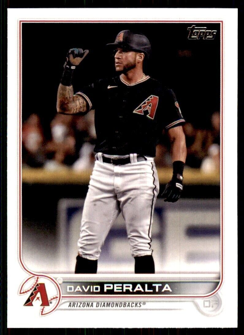 2022 Topps. David Peralta Baseball Cards #410