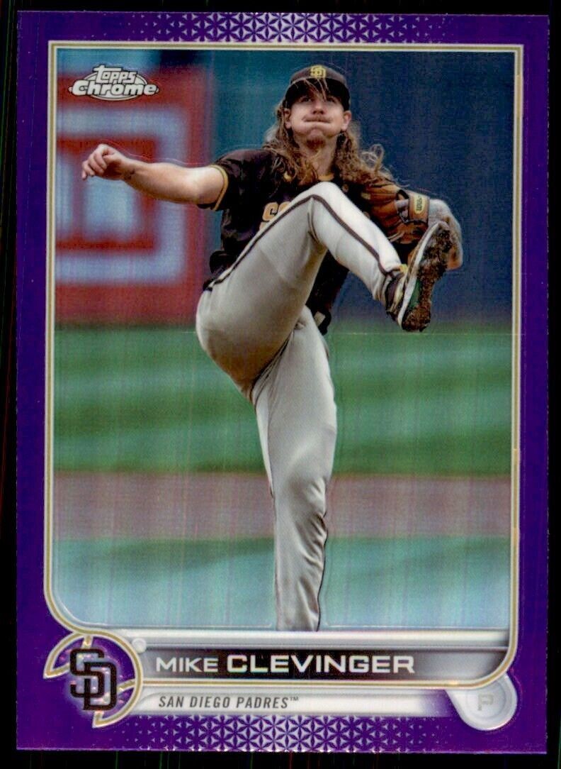 2022 Topps Chrome Mike Clevinger Baseball Cards #USC71