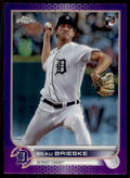 2022 Topps Chrome Beau Brieske Baseball Cards #USC147