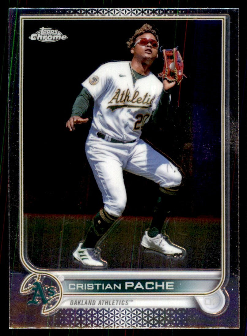 2022 Topps Chrome Cristian Pache A Baseball Cards #USC174