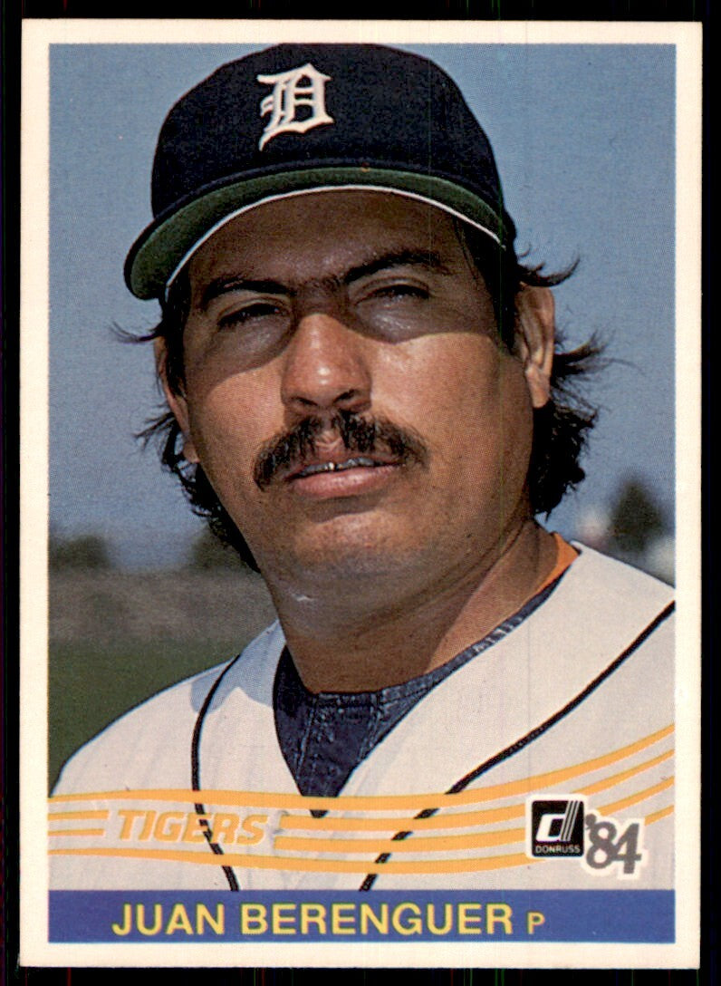 1984 Donruss Juan Berenguer Baseball Cards #125