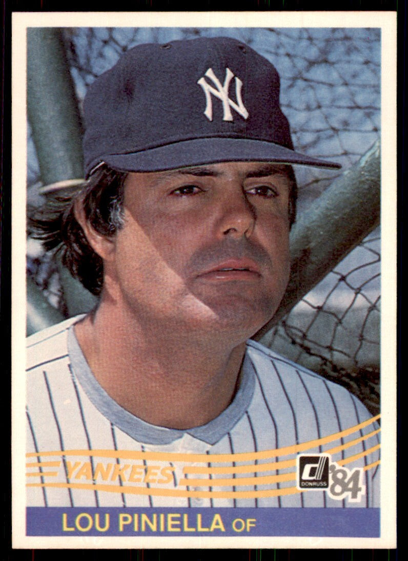 1984 Donruss Lou Piniella Baseball Cards #274