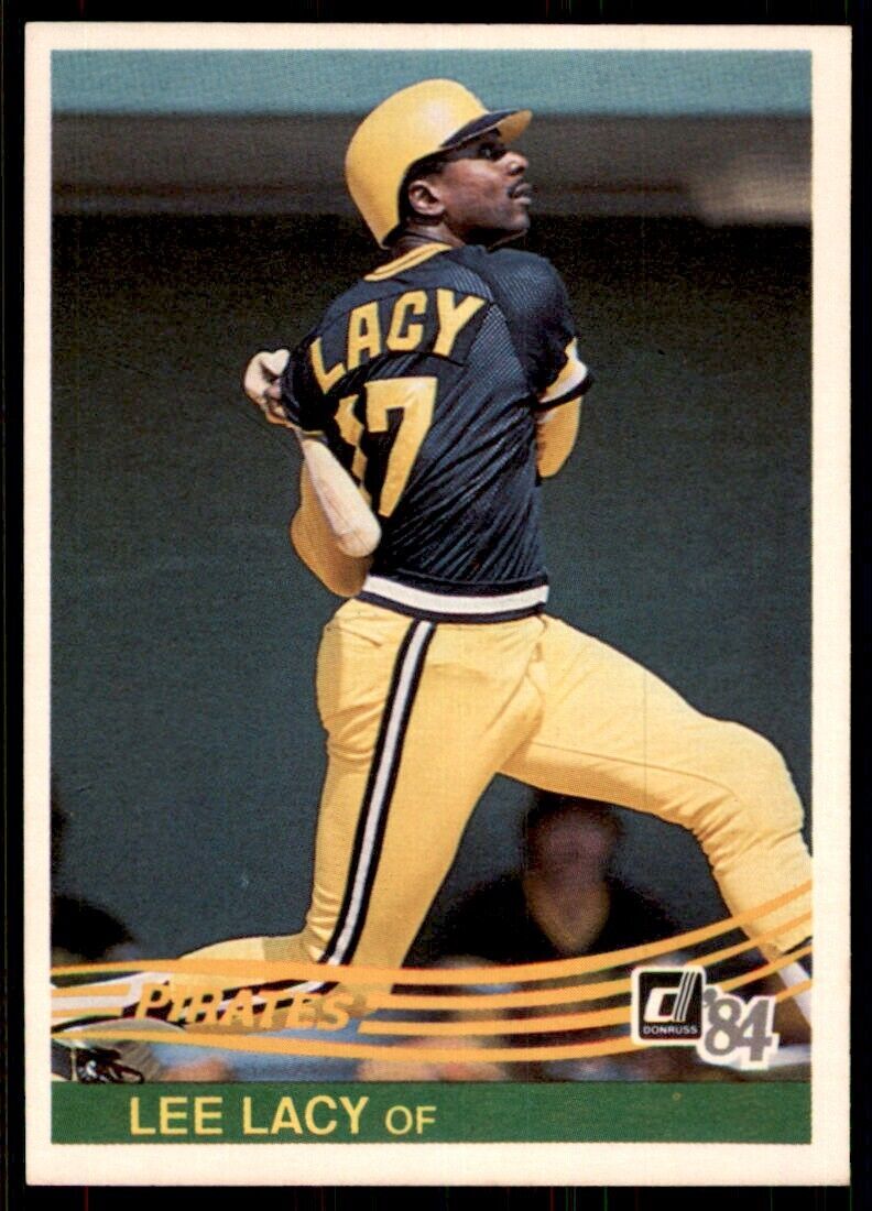 1984 Donruss Lee Lacy Baseball Cards #479