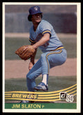 1984 Donruss Jim Slaton Baseball Cards #481