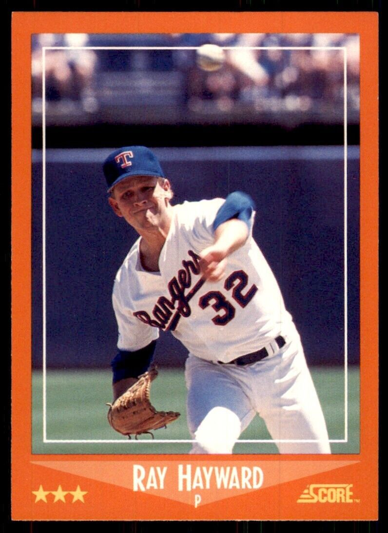 1988 Score Ray Hayward Baseball Cards #67T