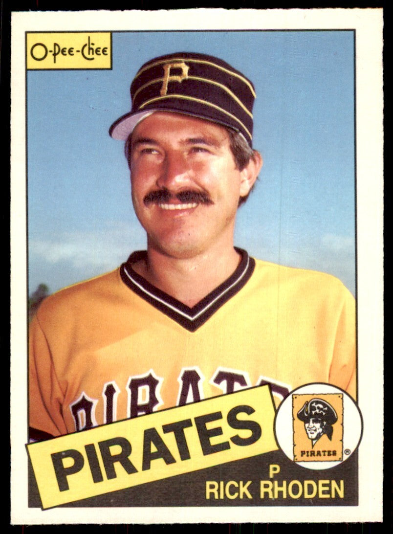 1985 O-Pee-Chee Rick Rhoden Baseball Cards #53