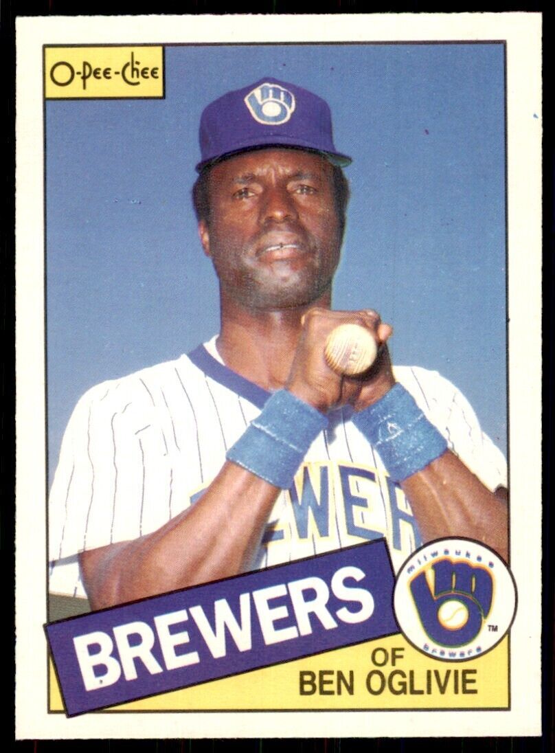 1985 O-Pee-Chee Ben Oglivie Baseball Cards #332