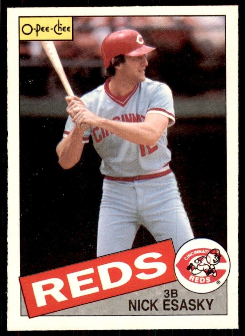 1985 O-Pee-Chee Nick Esasky Baseball Cards #253