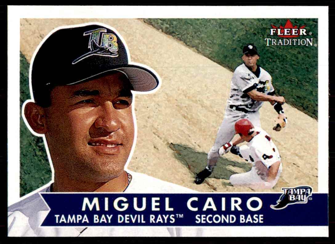 2001 Fleer Tradition Miguel Cairo Baseball Cards #203