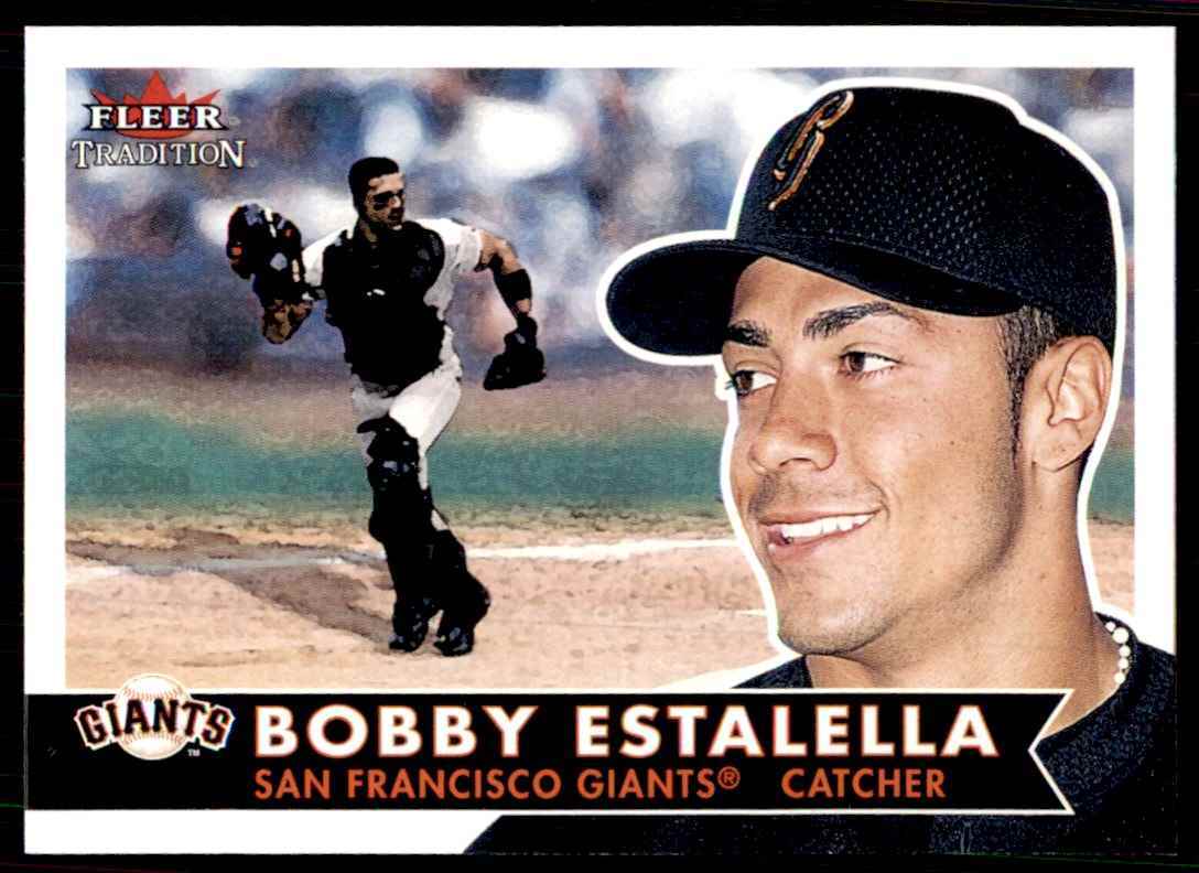 2001 Fleer Tradition Bobby Estalella Baseball Cards #125