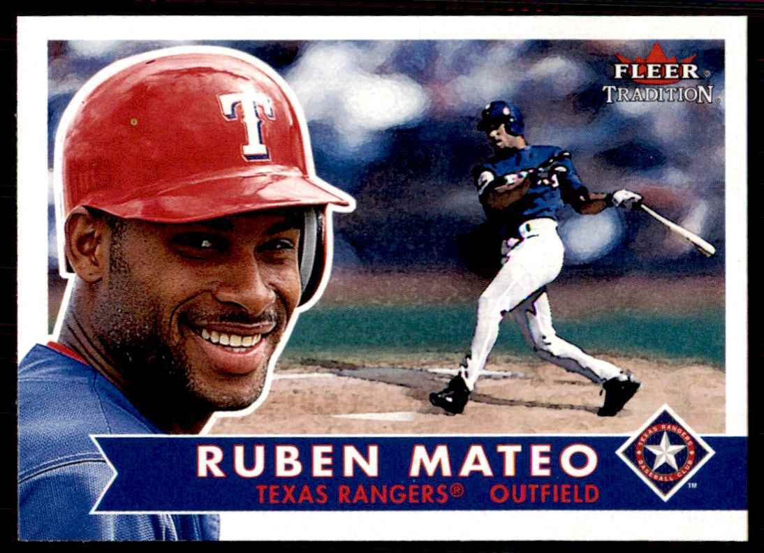 2001 Fleer Tradition Ruben Mateo Baseball Cards #275