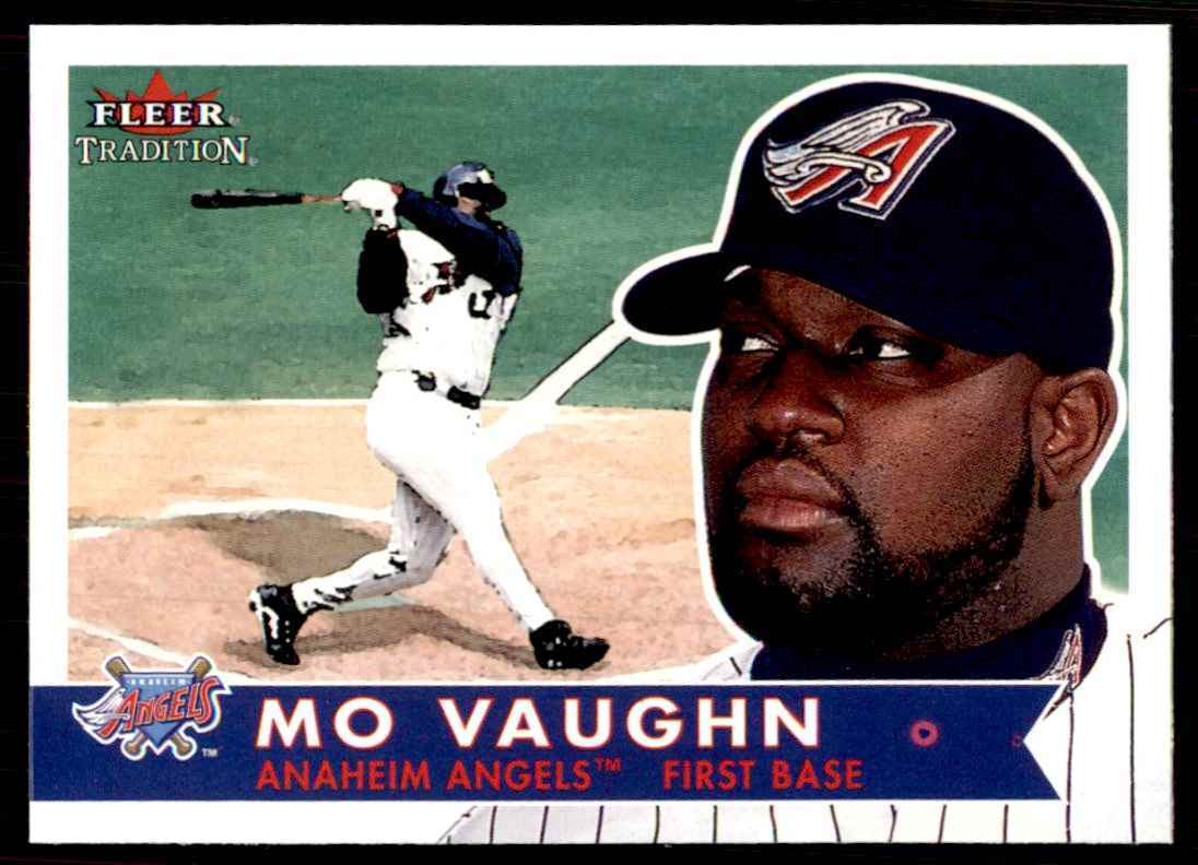 2001 Fleer Tradition Mo Vaughn Baseball Cards #21