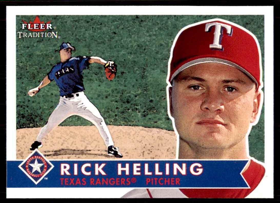 2001 Fleer Tradition Rick Helling Baseball Cards #30