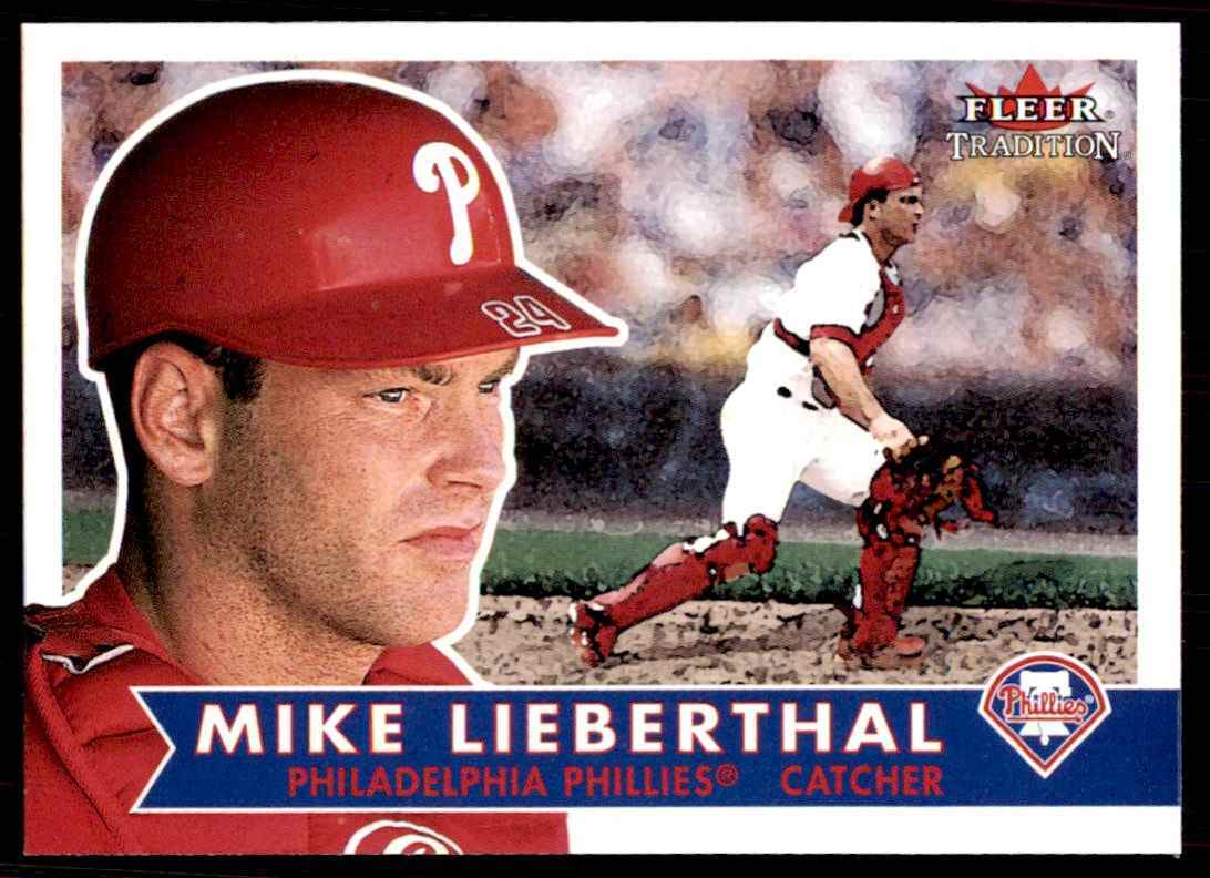 2001 Fleer Tradition Mike Lieberthal Baseball Cards #96